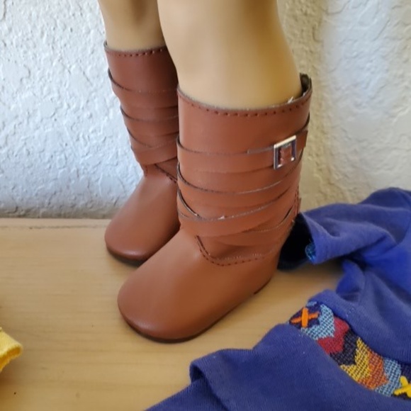 American Girl Doll 2013 2014 Blonde Hair Gray Eyes Doll & Clothes Bundle - Picture 2 of 5